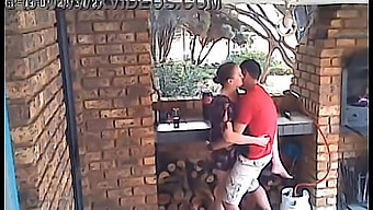 Older Woman'S Infidelity Caught On Camera With Younger Lover