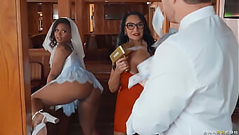 La Sposa Rita Daniels Viene Leccata E Scopata Nella Sua Figa Da Più Uomini In Un Video Hot